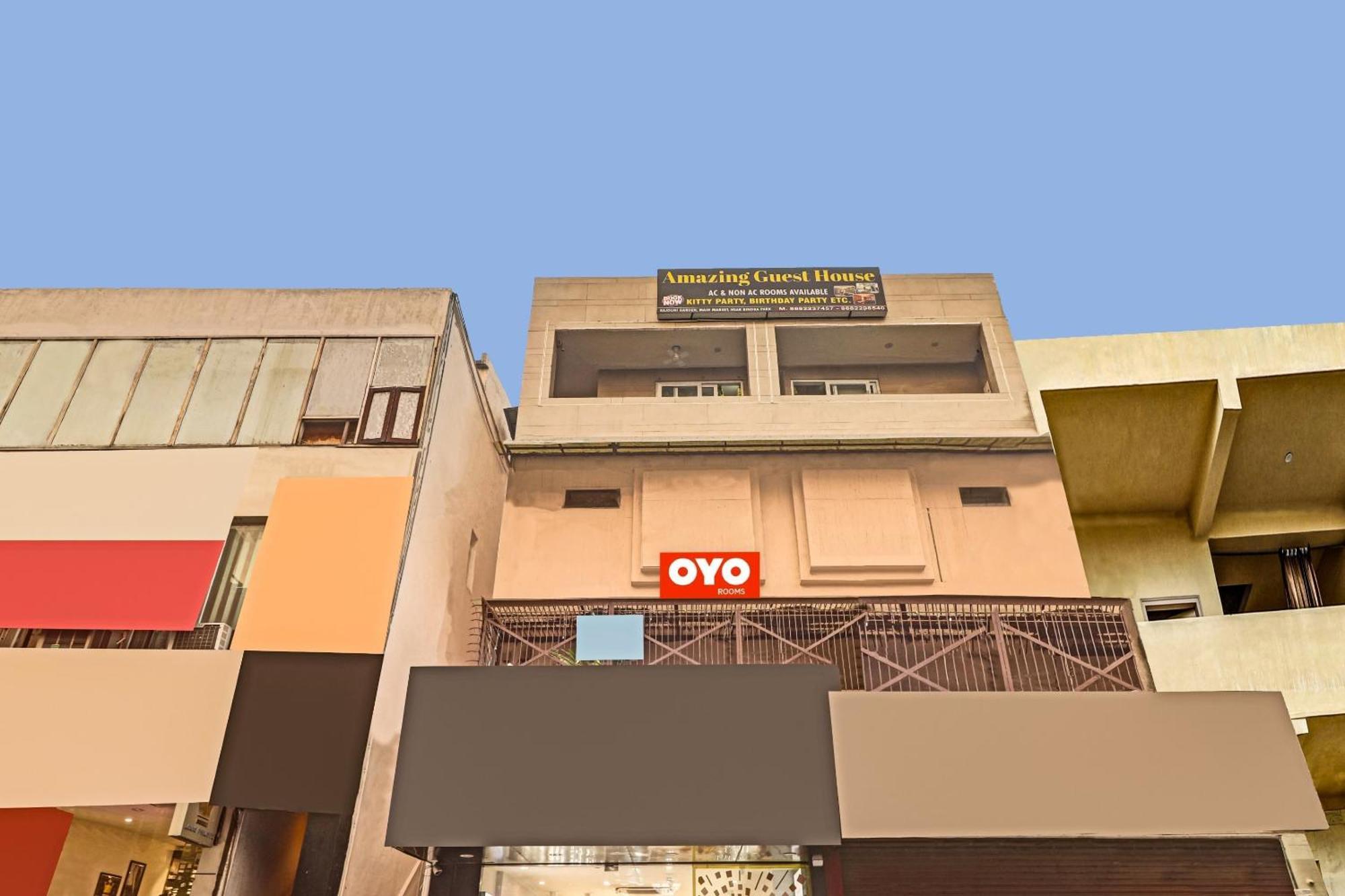 Hotel O Amazing Guest House Nova Deli Exterior foto